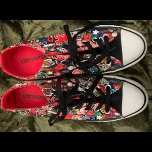 Converse All Star woman’s 9 colorful cartoon fun!